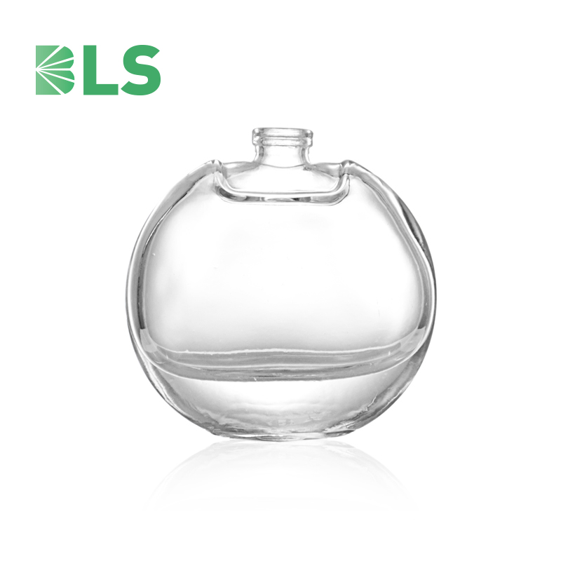 2021 Wholesale Hot Sale Round Glass Customized Perfume Bottles