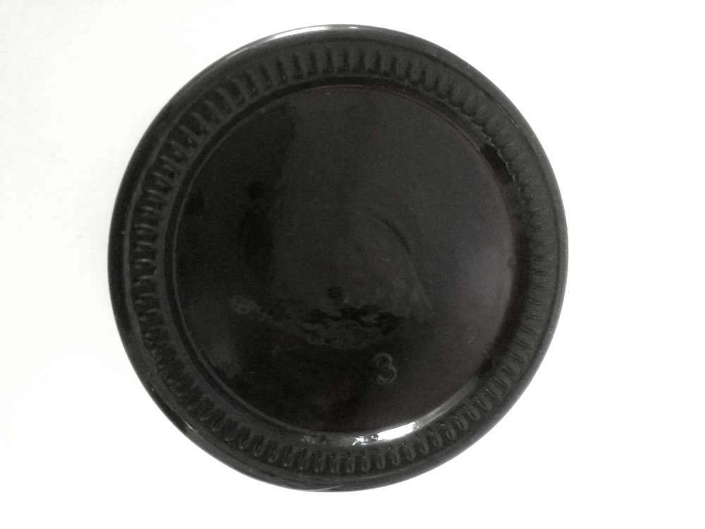 2021 Wholesale black uv tall round violet screw top smell proof wide mouth storage stash glass jars