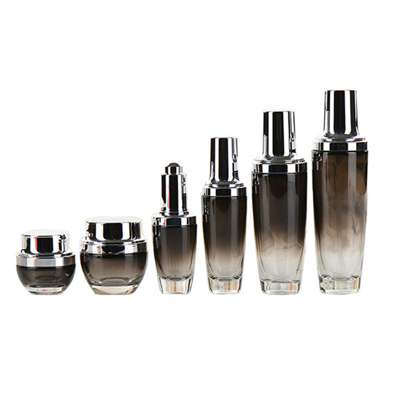 2021 best-selling Capacity can be customized glass white cosmetics bottle