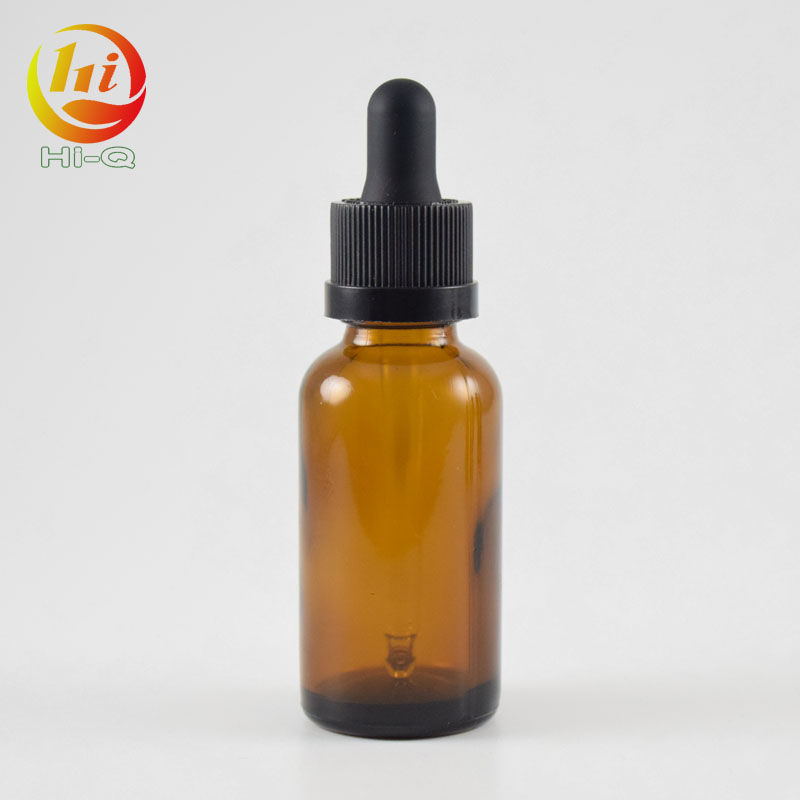 2021 essential oil empty bottle amber glass 30 ml 30ml e liquid dropper bottle for serum with pipette