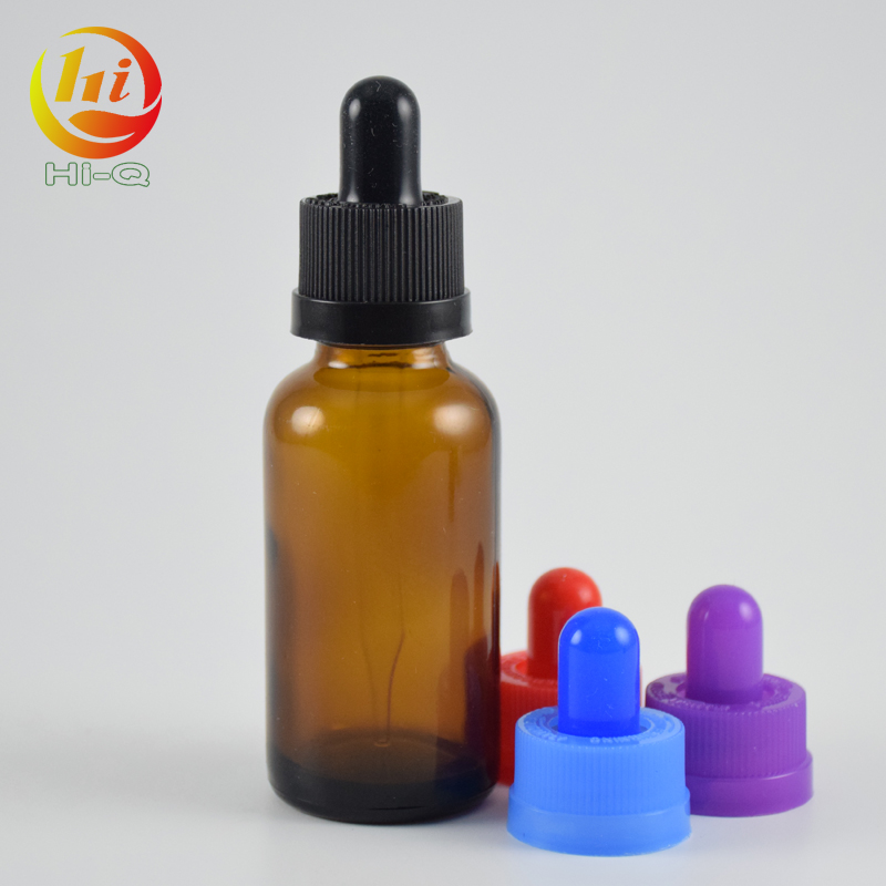 2021 essential oil empty bottle amber glass 30 ml 30ml e liquid dropper bottle for serum with pipette