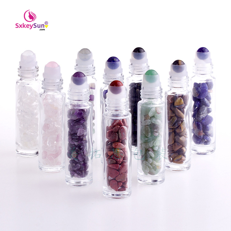2021 hot selling roller ball bottles 10ml foam roller water bottle wholesale glitter epoxy essential oil roller bottles refilla