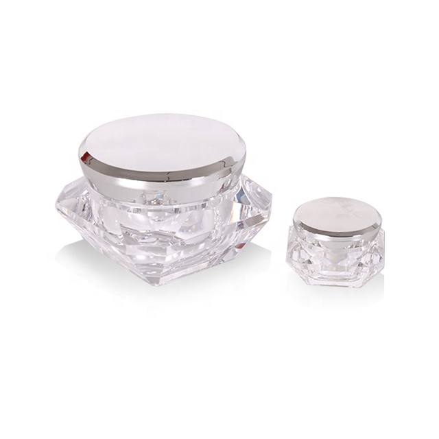 2021 new cheap price clear cosmetic 5g mini acrylic stash jar