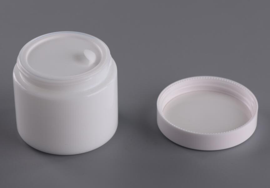 2021 new design 100g wholesale cream jar popular consmetic jars and containers glass cream jar