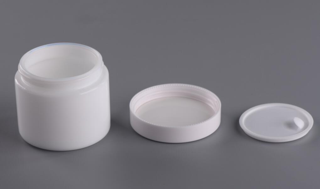 2021 new design 100g wholesale cream jar popular consmetic jars and containers glass cream jar