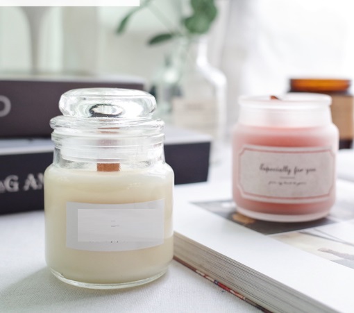 2021 new design 100ml 200ml glass containers for candles