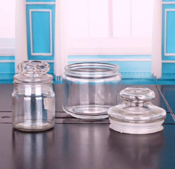 2021 new design 100ml 200ml glass containers for candles