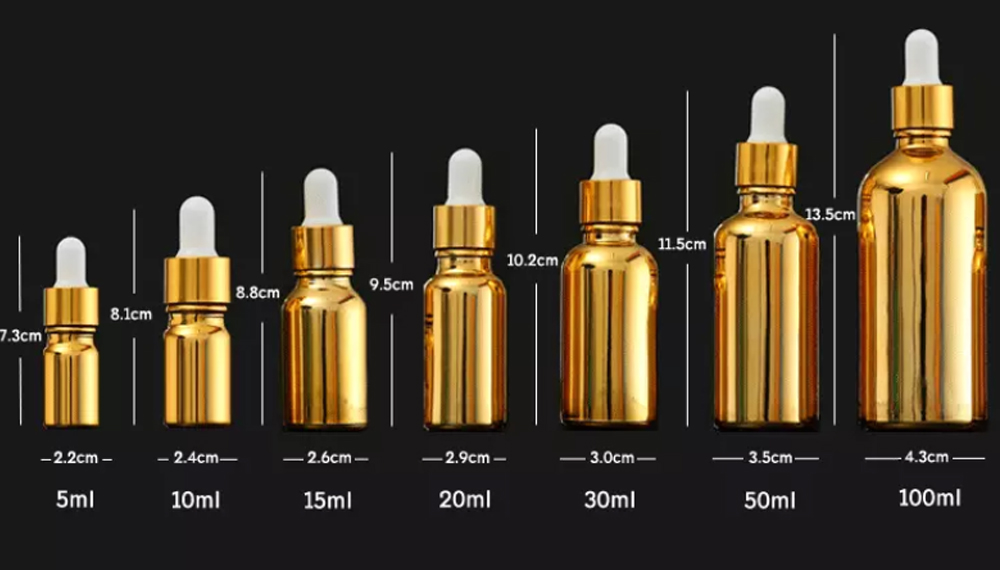 2021 new design 30 40 ml glass bottle