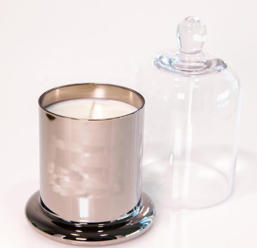 2021 new frost glass 200ml candle jar