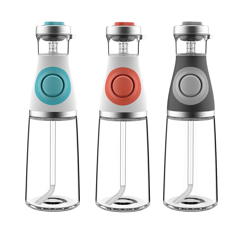 2021 new kitchen accessories leak proof glass bulk cooking oil and vinegar bottle