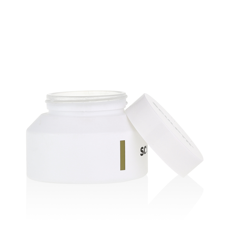 2021 new product cosmetic facial-mask glass cream jar 50ml 30ml 15ml 100ml colourful glass jars