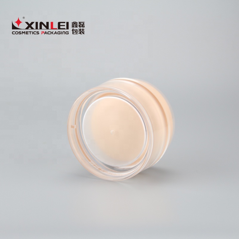 2021 newest design 50ml diamond cap acrylic face cream mason jar