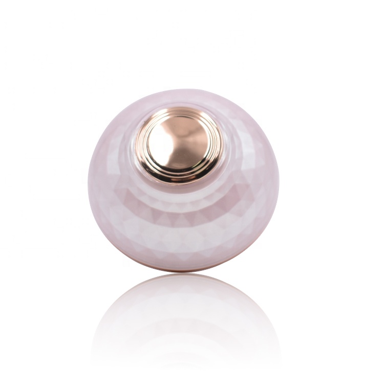 2021 stocks new design high end cosmetic package double wall beauty skin care pink color 1oz 30g acrylic cream jar