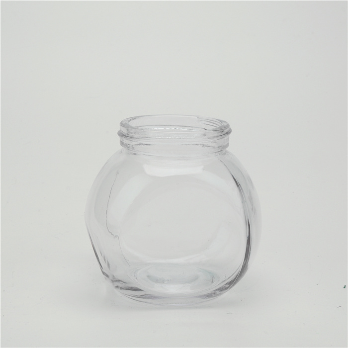 2021Hot 500ml Sale Customized Kitchen Round Shape Glass Storage Bottles & Jars