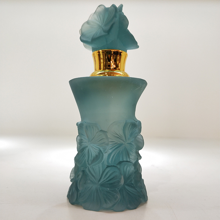 2021custom Arab perfume bottle Crystal Glass Oil Dropper Bottle For Wedding Gift