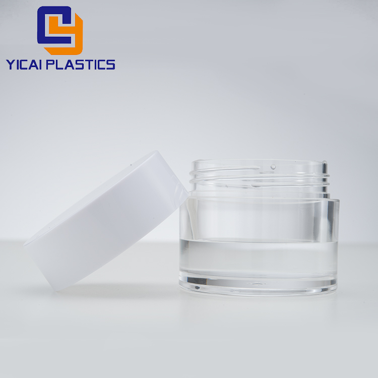 20G/30G/50G pink Acrylic Material Cosmetic Cream Jar with Lid