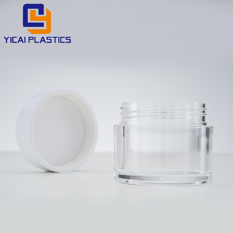 20G/30G/50G pink Acrylic Material Cosmetic Cream Jar with Lid