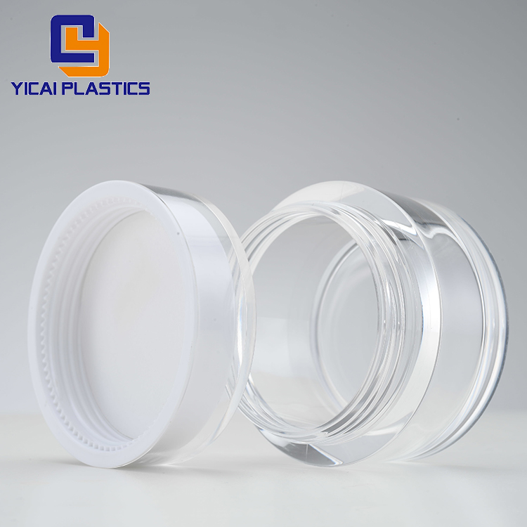 20G/30G/50G pink Acrylic Material Cosmetic Cream Jar with Lid