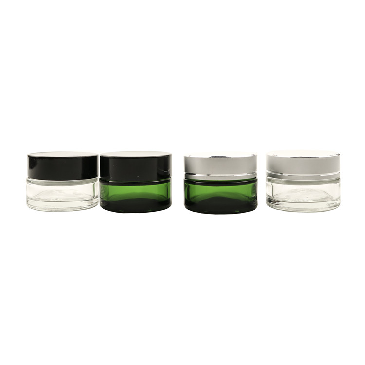 20G 30g brown glass cream jar with black lid,amber 20g 30ml glass cream jars, Cosmetic Packaging glass 2oz 30 g Cosmetic Jar