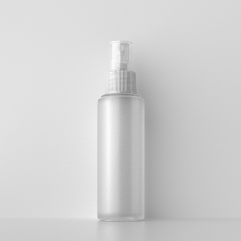 20ML 30ml 50ML Transparent Clear Frosted glass bottles mist face hydrating spray bottle