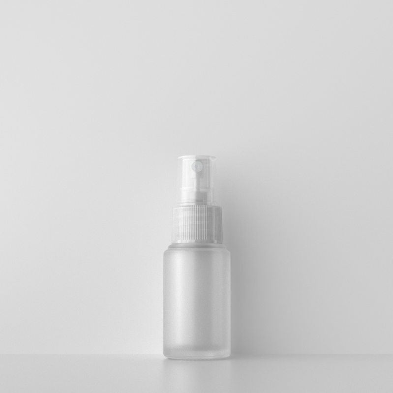 20ML 30ml 50ML Transparent Clear Frosted glass bottles mist face hydrating spray bottle