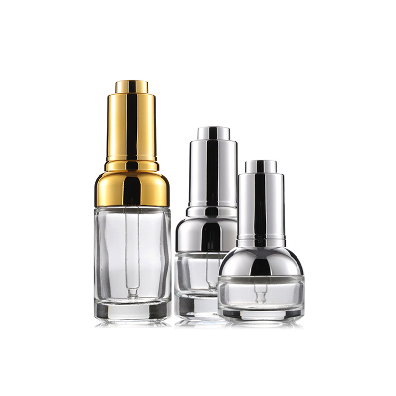 20Ml 30Ml 50Ml Aluminum Shoulder Glass Pharmaceuticlas Serum Cosmetic Dropper Bottle