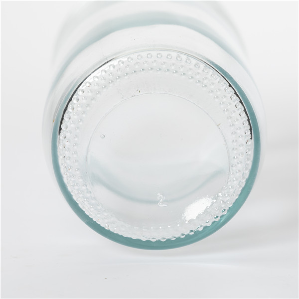 20OZ 24OZ wide mouth glass mason jar with bamboo lid for Boba Tea Drinking