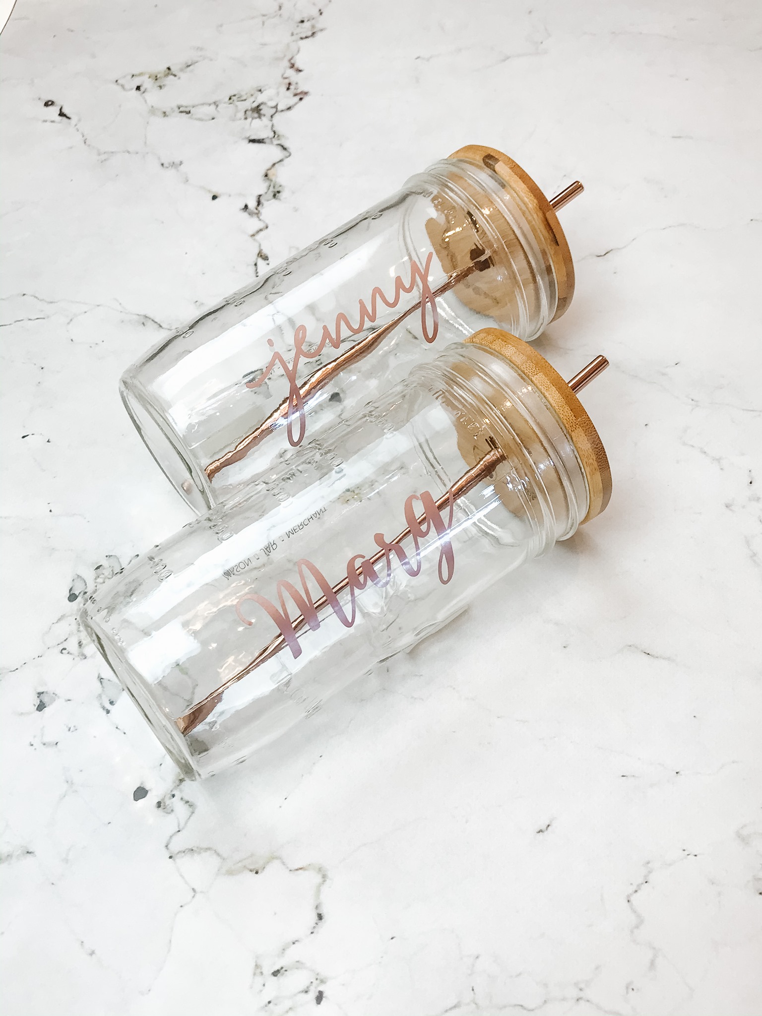 20OZ 650ML Boba Tea Milk Juice Coffee Wide Mouth Glass Mason Jar