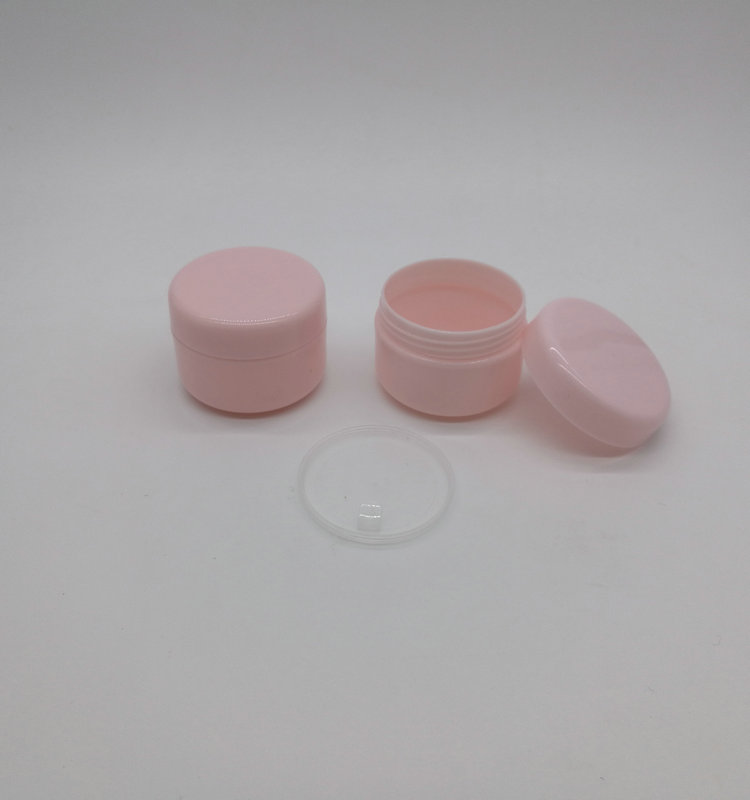 20g 20ml PP small White cosmetic cream jar plastic empty pot container for face cream