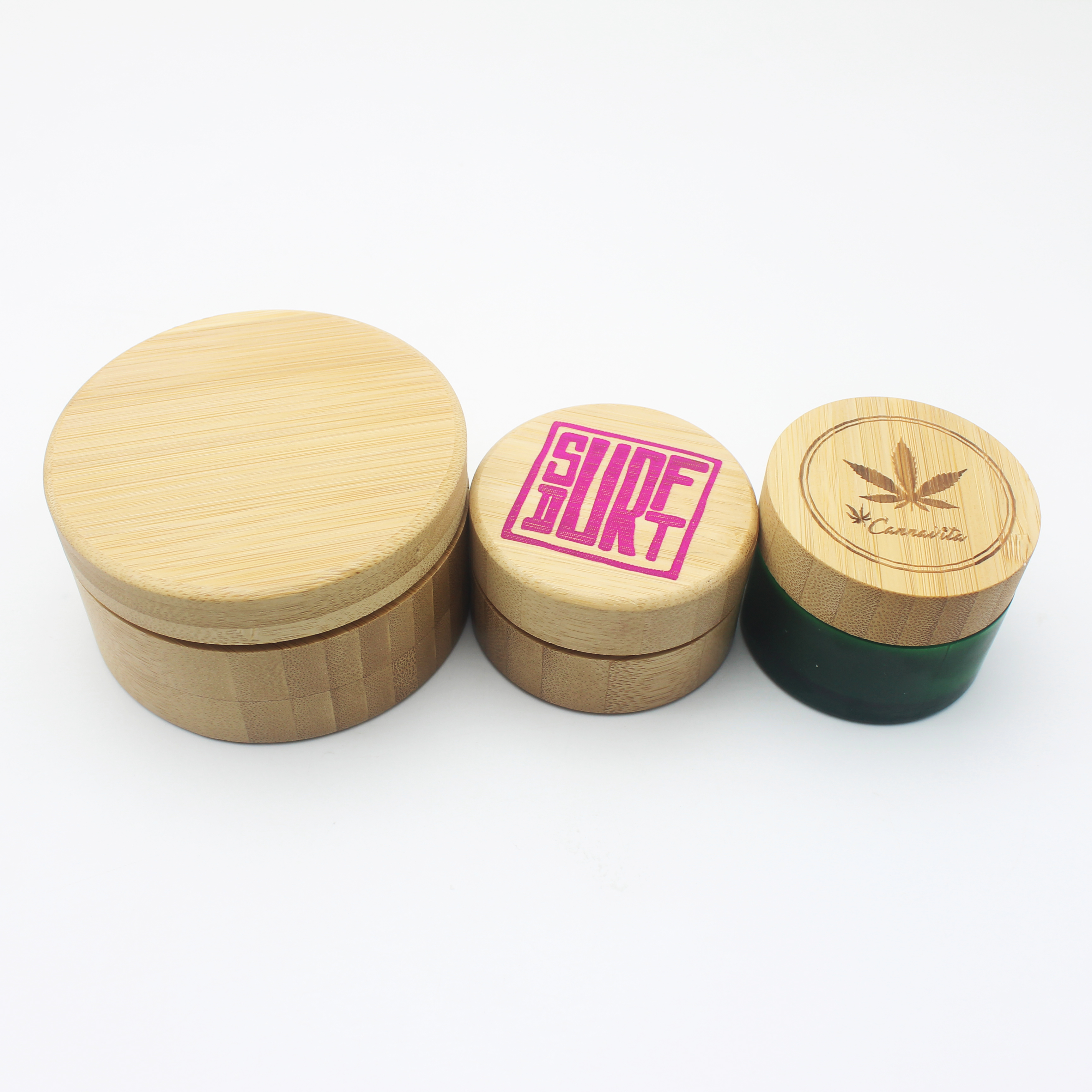 20g 30g 50g 100g 120g 150g 200g 300g 400g big size aluminum inner cosmetic bamboo cream ja BP-367K
