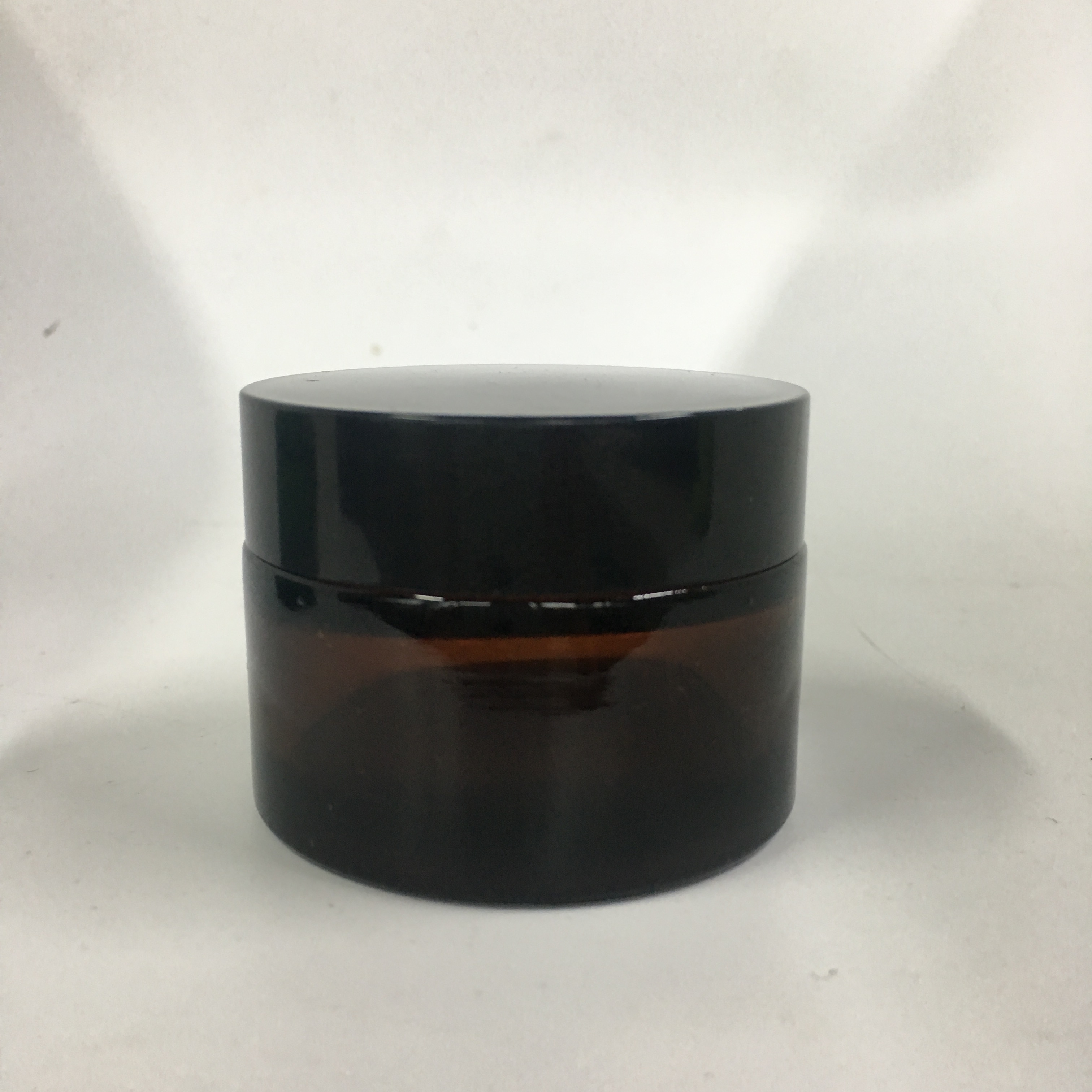 20g 30g 50g 100g amber cosmetic jar cream glass jar