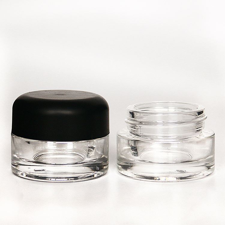 20g 30g 50g 120g White Glass Cosmetic Package Jar