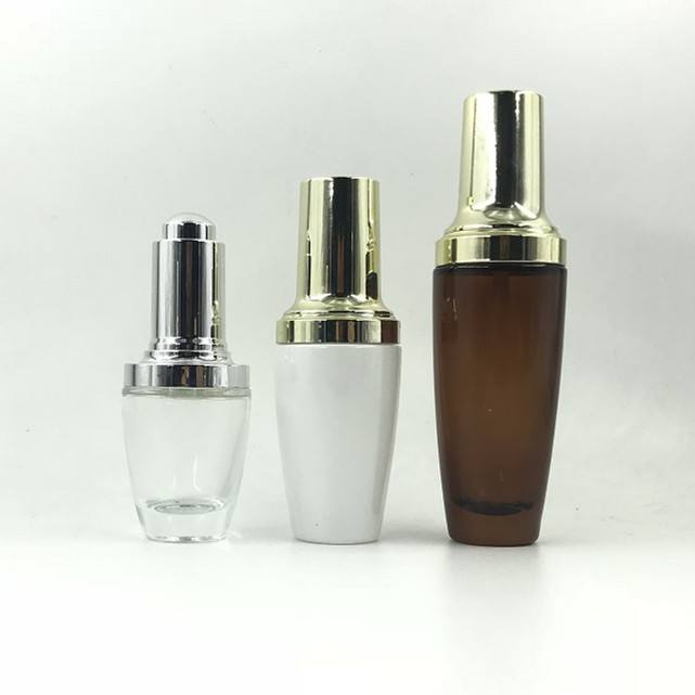 20g 30g 50g 30ml 50ml 100ml 120ml glass bottle lotion cosmetic pump bottle cosmetic set packaging