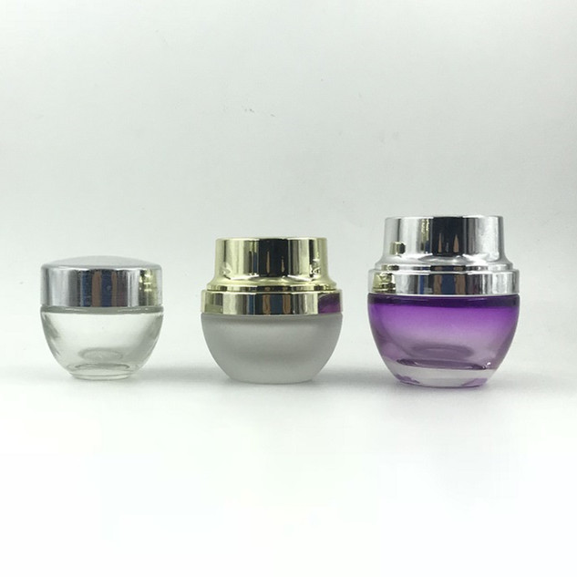 20g 30g 50g 30ml 50ml 100ml 120ml glass bottle lotion cosmetic pump bottle cosmetic set packaging