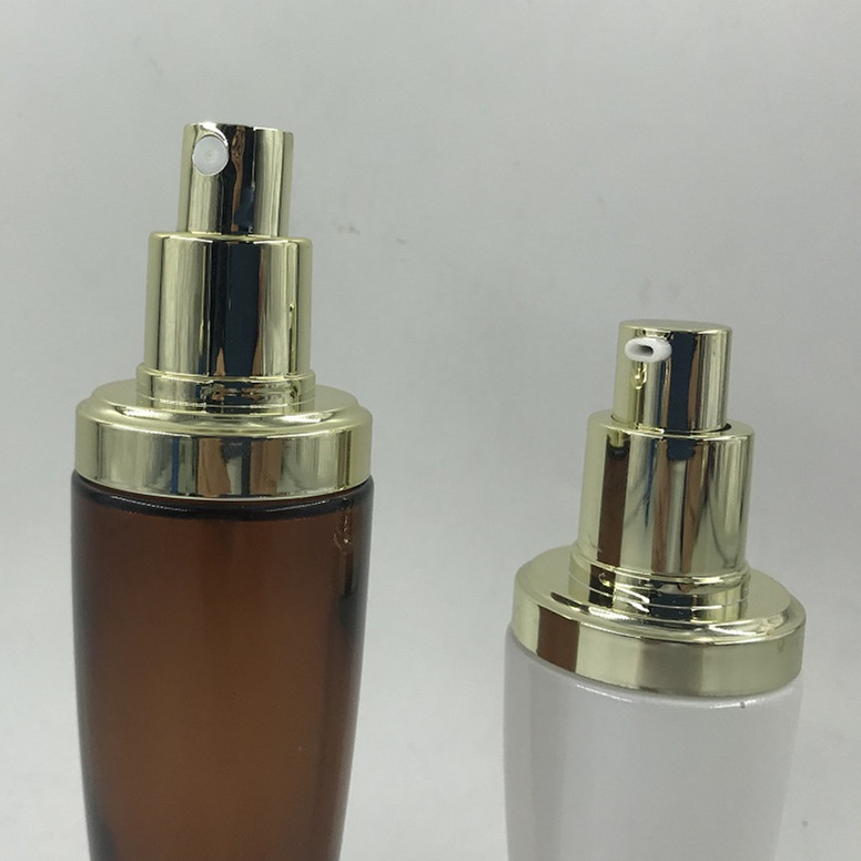 20g 30g 50g 30ml 50ml 100ml 120ml glass bottle lotion cosmetic pump bottle cosmetic set packaging