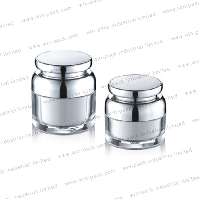 20g 30g 50g Luxury Acrylic Cosmetic Empty Plastic Airless Cream Jar
