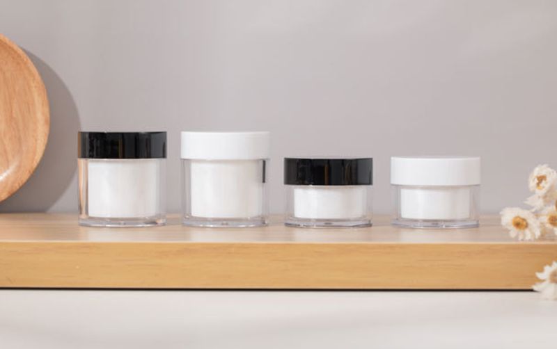 20g 30g 50g PET double wall facial cream jar, facial mask container