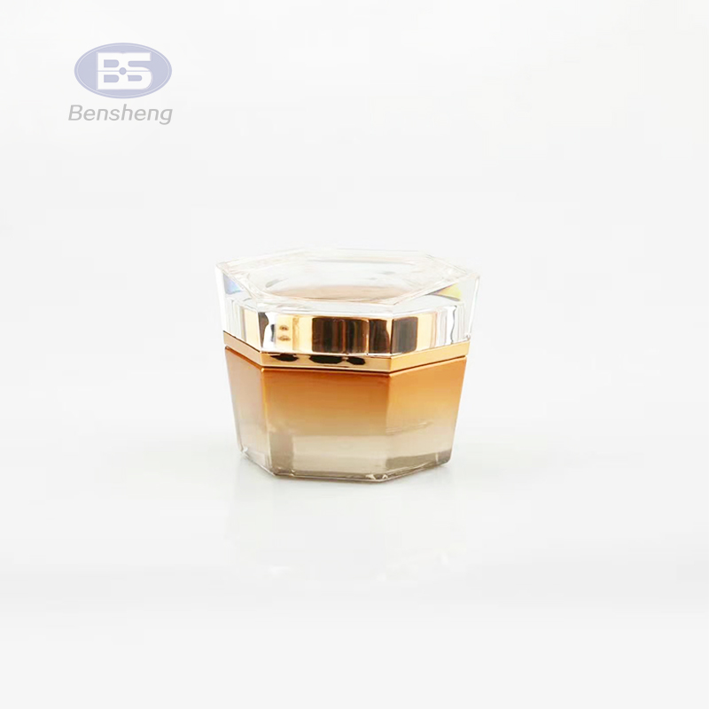 20g 30g 50g clear amber cosmetics face cream eye cream packaging glass jar