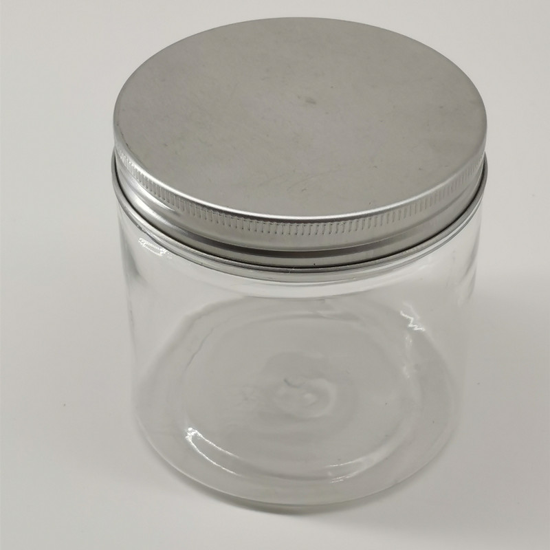 20g 30g small PET cosmetic jar with aluminum cap