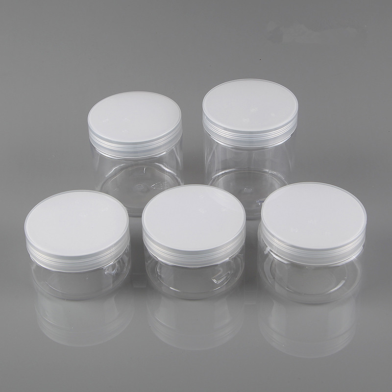 20g 30g small PET cosmetic jar with aluminum cap
