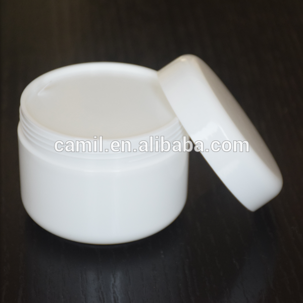 20g 50g 100g 150g 250g white cosmetic jars plastic 100ml pp cream body jars cosmetic containers