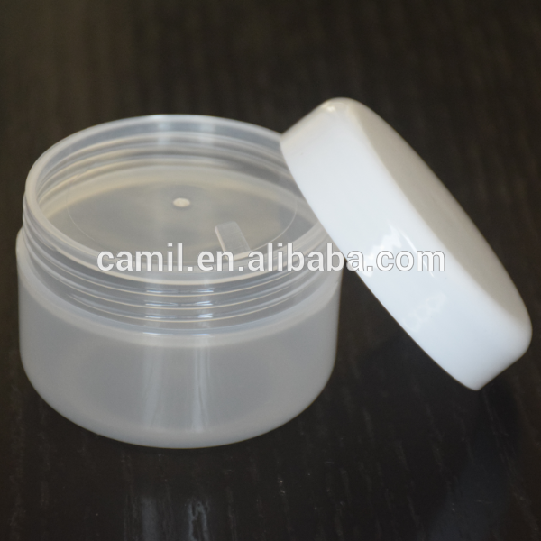20g 50g 100g 150g 250g white cosmetic jars plastic 100ml pp cream body jars cosmetic containers