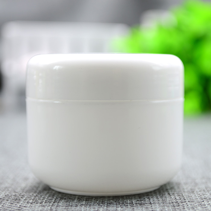20g 50g 100g 250g empty plastic PP cream cosmetic plastic jar with lid