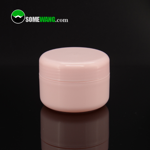 20g 50g 100g wholesale customized empty double wall plastic skin care cream jar