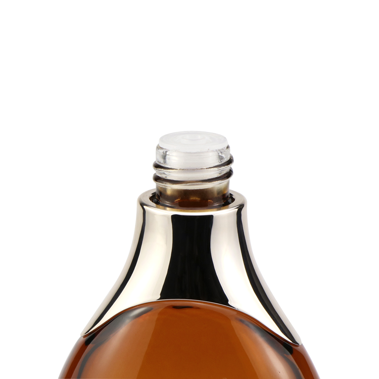 20g 50g 30ml 50ml 100ml 120ml 150ml amber luxury lotion bottles serum glass dropper bottle with gold sliver cap