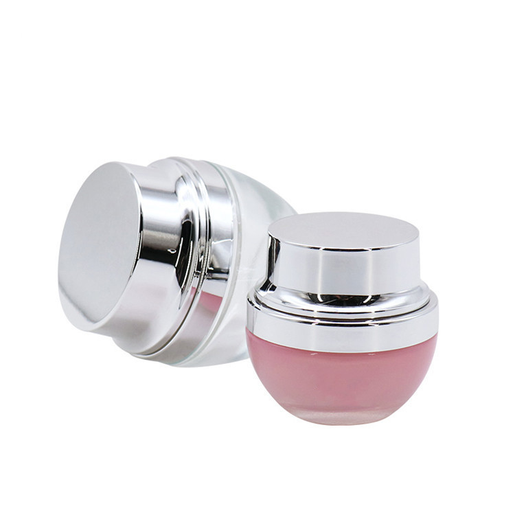 20g 50g Wholesale Luxury Empty Cosmetic Glass Skin Cream Jar In Stock