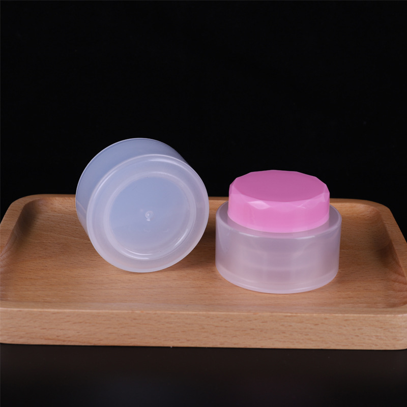 20g Plastic PP Frosted Double Wall cosmetic packaging cream jar