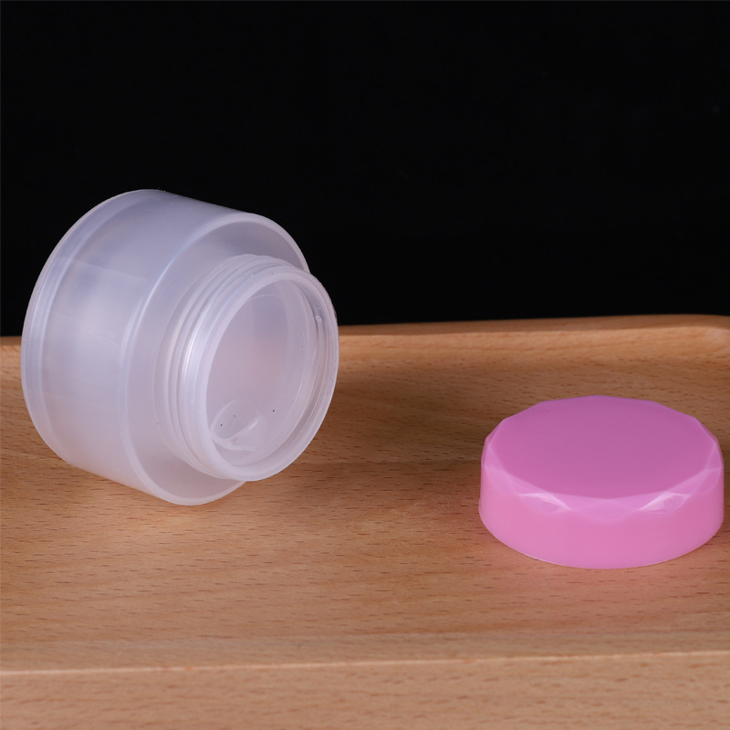 20g Plastic PP Frosted Double Wall cosmetic packaging cream jar