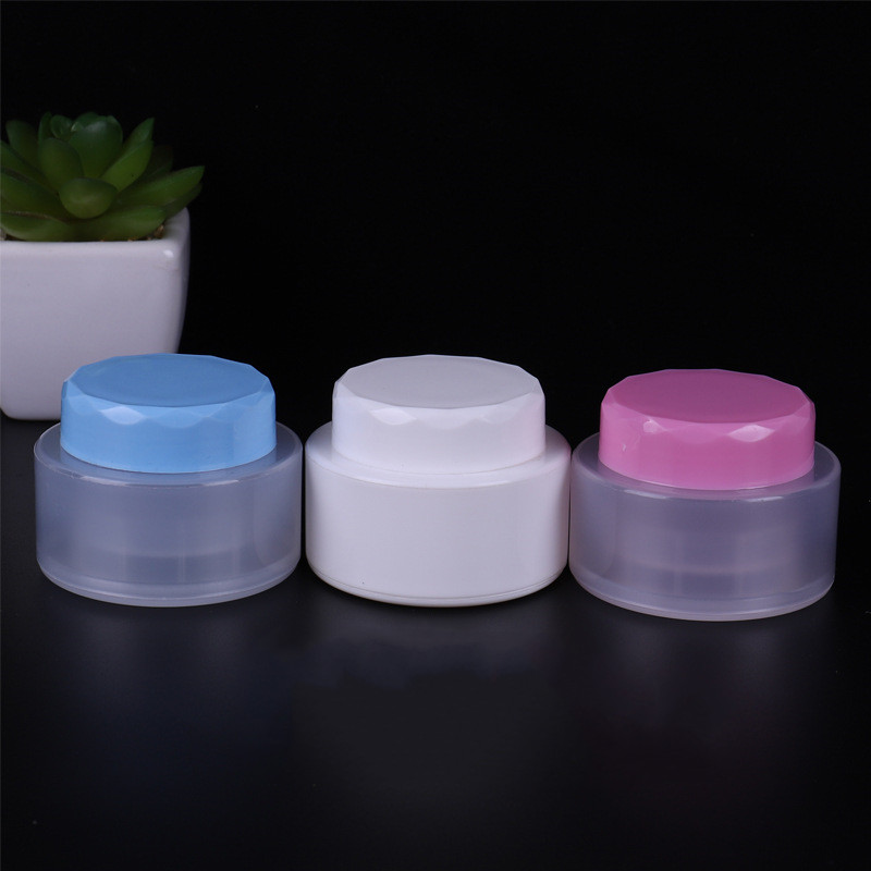 20g Plastic PP Frosted Double Wall cosmetic packaging cream jar