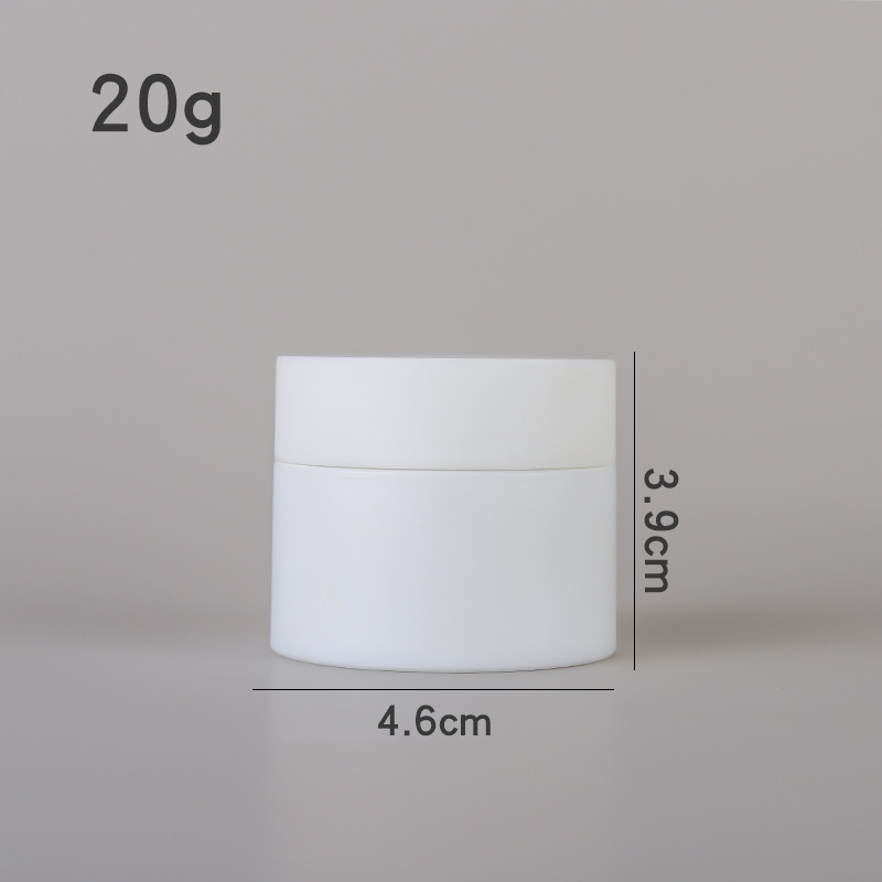 20g White Pink Blue Black Colorful Empty Pp Plastic Cream Jar